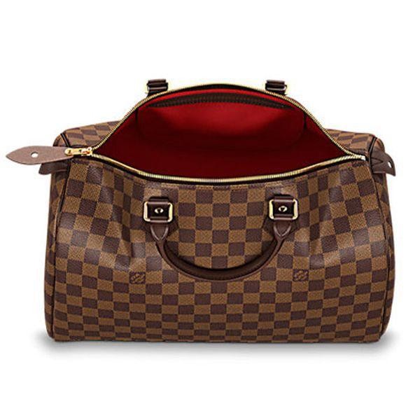 Louis Vuitton Damier Ebene Canvas Speedy 35 N41363