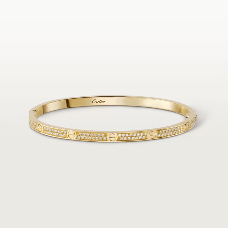 Cartier Love Bracelet Small Model Diamond Paved - Click Image to Close