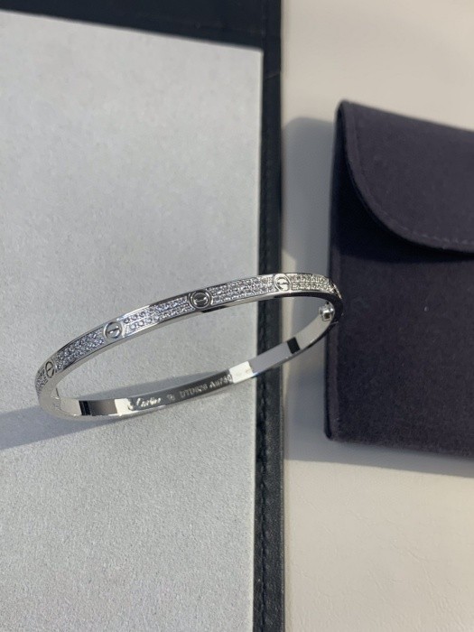 Cartier Love Bracelet Small Model Diamond Paved