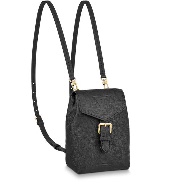 Tiny M80596 Black Monogram Empreinte Leather Backpack - Click Image to Close