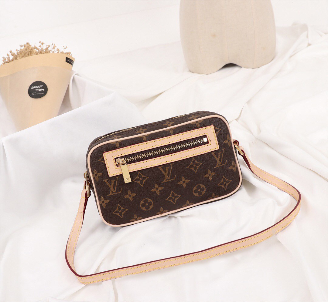 Louis Vuitton Pochette Cite Monogram Canvas Handbag - Click Image to Close